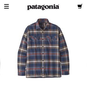 Patagonia Men’s Long Sleeved Flannel Shirt